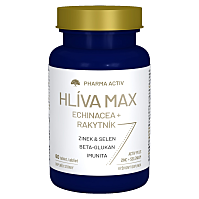 PHARMA ACTIV HLÍVA MAX Echinacea + Rakytník 60 tablet