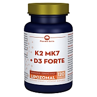 PHARMA ACTIV Lipozomal K2 MK7 + D3 forte 120 tobolek