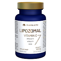 PHARMA ACTIV Lipozomal vitamín C 1000 mg 120 kapslí