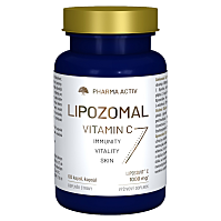PHARMA ACTIV Lipozomal vitamín C 1000 mg 60 kapslí