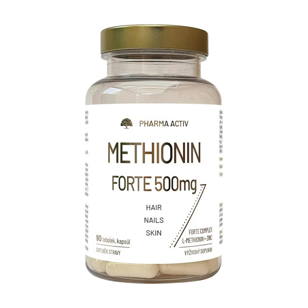 PHARMA ACTIV Methionin Forte 500 mg 90 tobolek