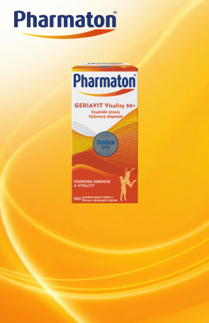 PHARMATON GERIAVIT Vitality 50+ 100 potahovaných tablet