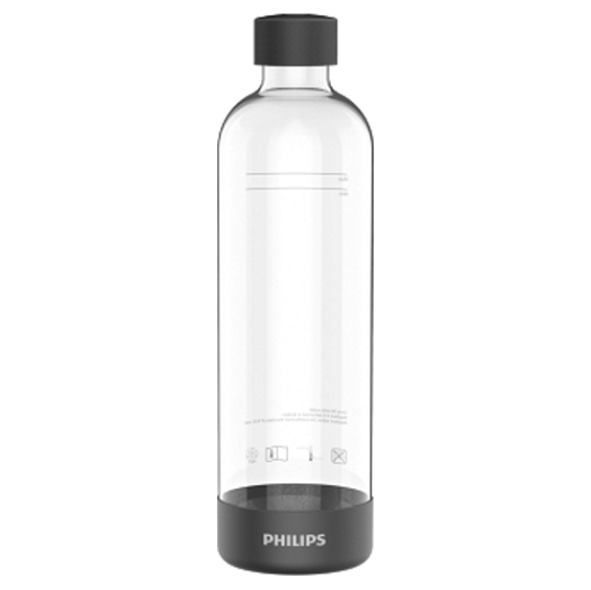 E-shop PHILIPS ADD911BK/10 karbonizační lahev černá 1l 2 kusy