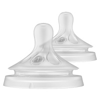 PHILIPS AVENT Savička Natural Response 4 střední průtok 3m+, 2 ks