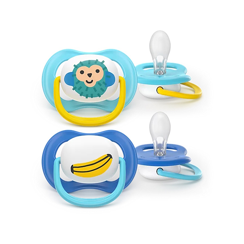 Philips Avent Ultra Air SCF080/26 6-18 m dudlík Boy 2 ks