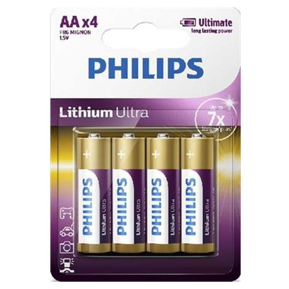 E-shop PHILIPS FR6LB4A/10 tužkové baterie 4 kusy