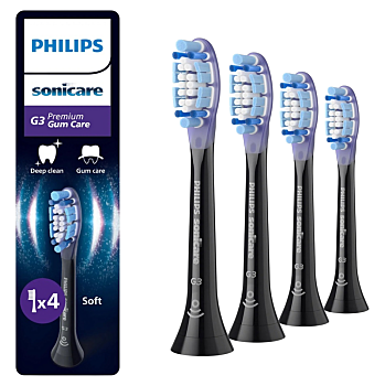 PHILIPS SONICARE HX9054/88 Premium gum care náhradní hlavice 4 kusy (Náhradní hlavice k zubním kartáčkům)
