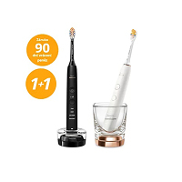 PHILIPS Sonicare 9000 DiamondClean NG black rose gold 1+1 ks HX9914/69
