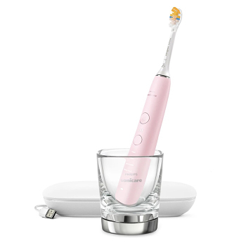 PHILIPS Sonicare DiamondClean NG pink sonický kartáček HX9911/21 (Sonické zubní kartáčky) - Časovač, Tlakový senzor vizuální