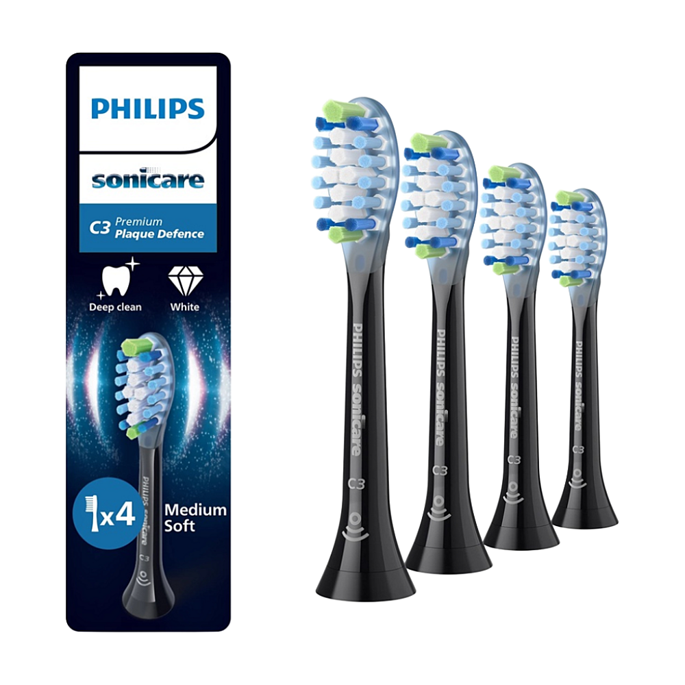 Philips Sonicare Premium Plaque Defence HX9044/88 náhradní hlavice 4 ks koupíte na Lekarna.cz