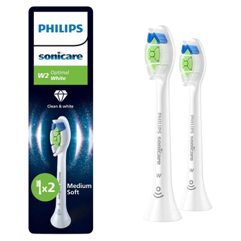 PHILIPS Sonicare optimal white HX6062/87 náhradní hlavice 2 kusy (Náhradní hlavice k zubním kartáčkům)