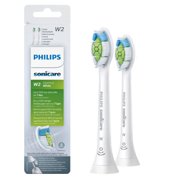 PHILIPS SONICARE Optimal White HX6062/10 standardní velikost hlavice, 2 ks