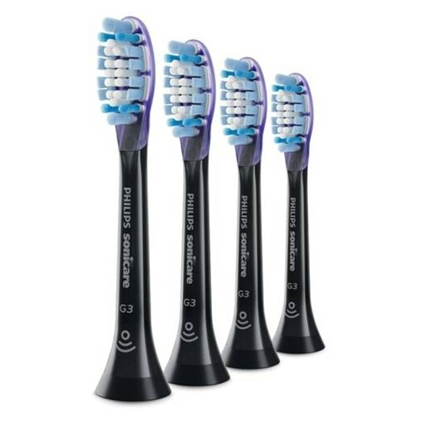 E-shop PHILIPS SONICARE Premium Gum Care HX9054/33 náhradní hlavice 4 kusy v černé barvě