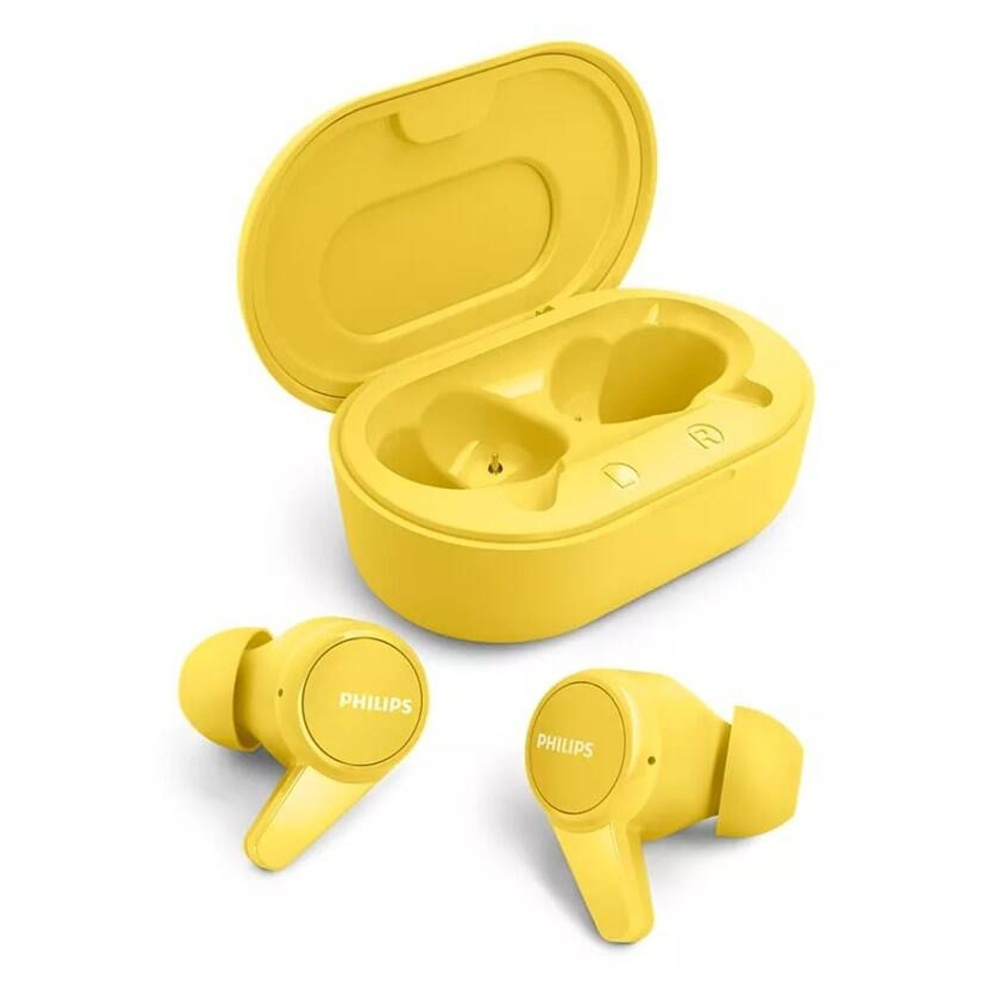 Levně PHILIPS TAT1207YL/00 bezdrátová sluchátka ve žluté barvě