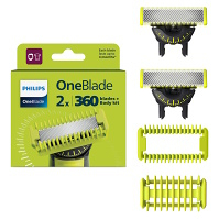 PHLIPS Blade 360 QP624/50 náhradní hlavice a body kit 2 kusy