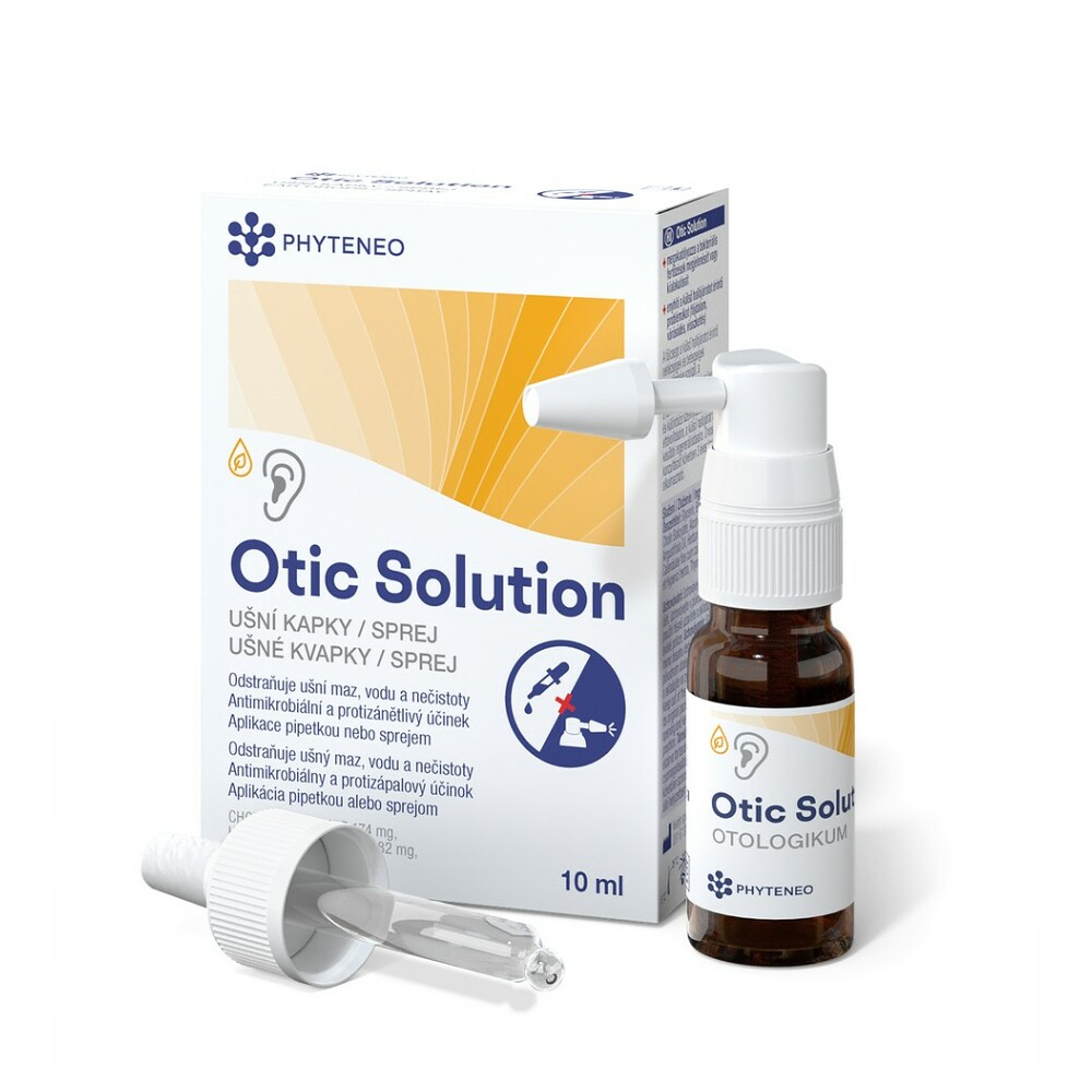 E-shop PHYTENEO Otic solution ušní kapky, sprej 10 ml, poškozený obal