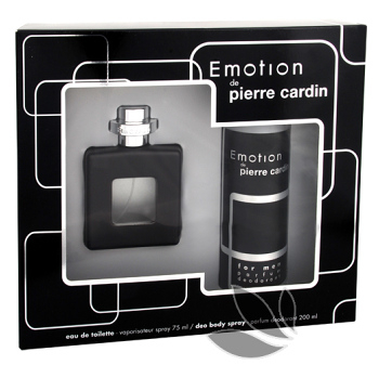 Pierre Cardin Emotion For Men - toaletní voda s rozprašovačem 75 ml + deodorant ve spreji 200 ml