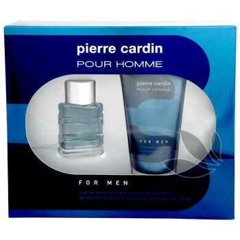 Pierre Cardin Piere Cardin Pour Homme - toaletní voda s rozprašovačem 30 ml + sprchový gel 150 ml (Poškozená krabička sady)