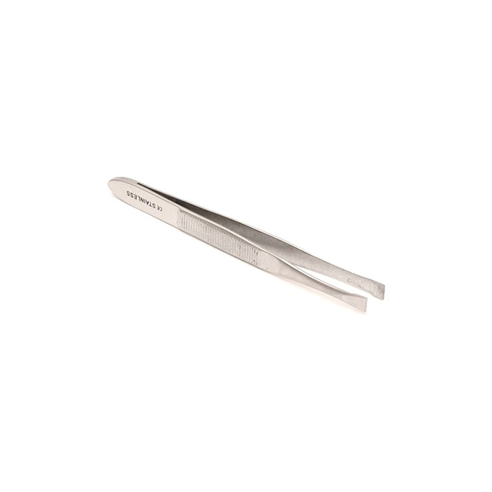 Pinzeta kosmetická rovná 90mm SI-16