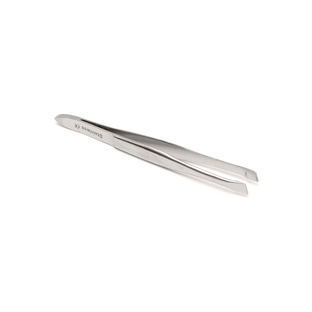 Pinzeta kosmetická zkosená 90mm SI-14
