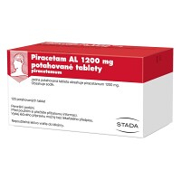 PIRACETAM AL 1200 mg Potahované tablety 120 kusů
