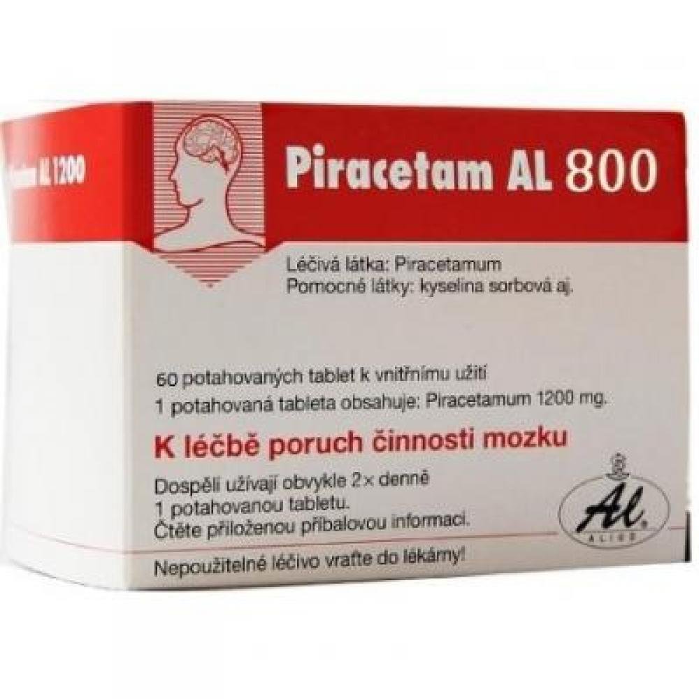 PIRACETAM AL 800 60X800MG Potahované tablety