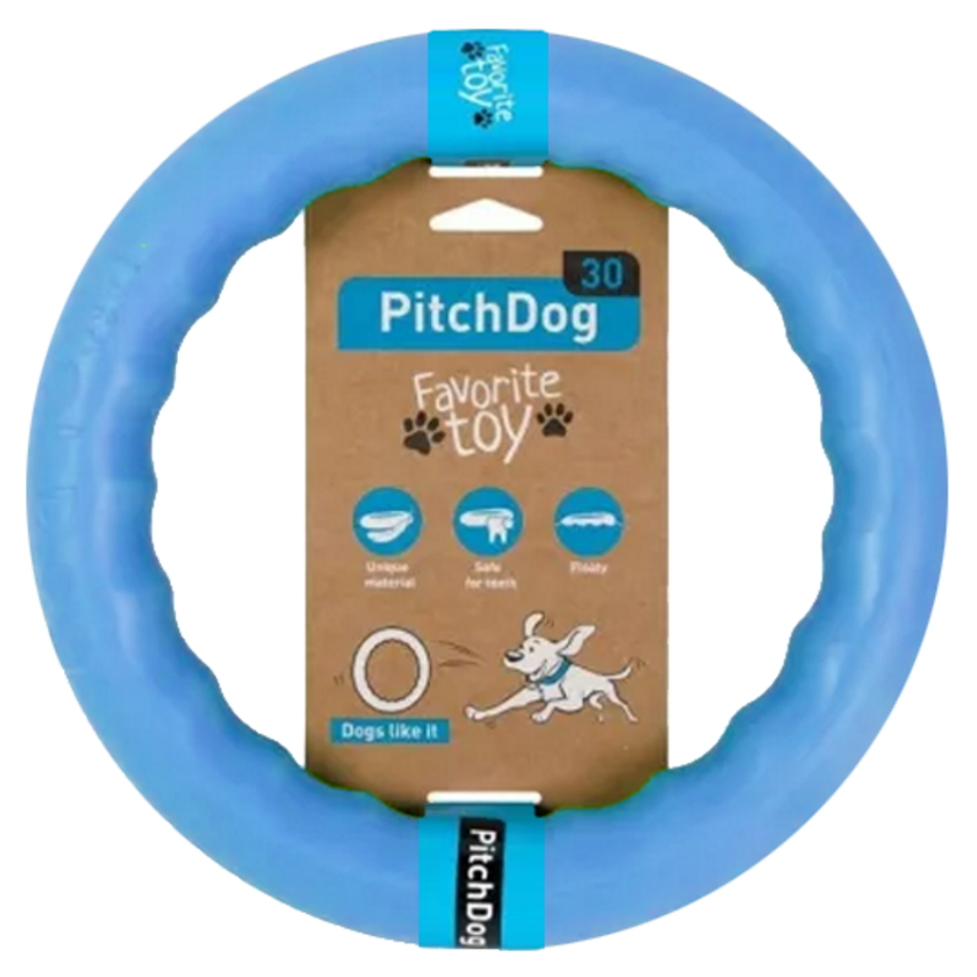 Levně PITCHDOG Ring pěnový kruh pro psy modrý 1 ks, Velikost: 28