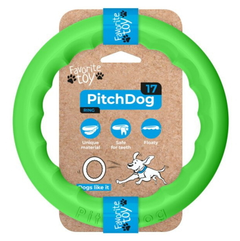 PITCHDOG Ring pěnový kruh pro psy zelený 1 ks, Velikost: 20