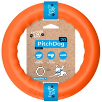 PITCHDOG Ring pěnový kruh pro psy oranžový 1 ks, Velikost: 17
