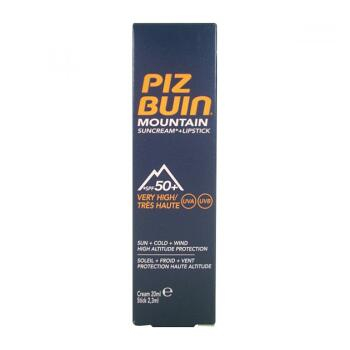 PIZ BUIN Mountain 2v1 opalovací krém a balzám na rty SPF50+ 22,3 ml