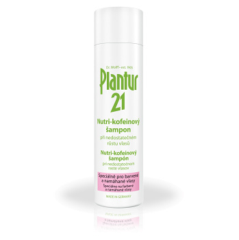 PLANTUR 21 Nutri-kofeinový šampon 250 ml