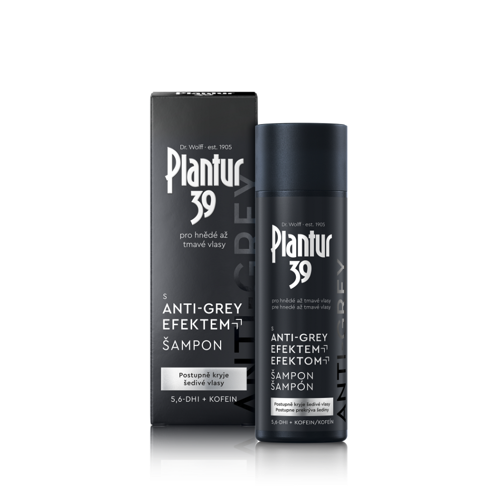 PLANTUR 39 Šampon s Anti-Grey efektem 200 ml