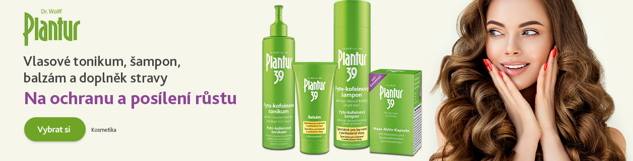 Na posílení růstu vlasů Plantur 39
