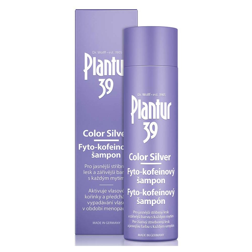 Levně PLANTUR 39 Color Silver Fyto-kofeinový šampon 250 ml