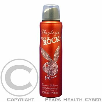 Playboy Rock deo spray 150 ml (Tělové spreje)