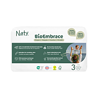 ECO BY NATY Bioembrace midi plenky economy pack 4 - 9 kg 50 kusů