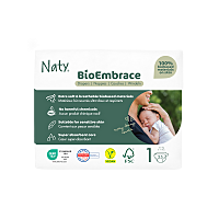ECO BY NATY Bioembrace newborn plenky 2-5 kg 25 kusů