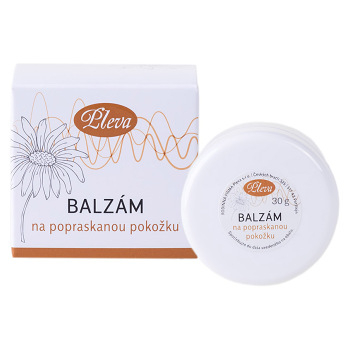 PLEVA Balzám na popraskanou pokožku 30 g (Přírodní péče o ruce a nohy) - Vyživující, Zvláčňující