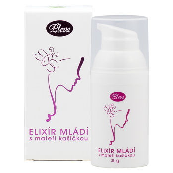 PLEVA Elixír mládí s mateří kašičkou 30 g (Přírodní pleťová séra a fluidy) - Omlazující, Hydratační, Regenerační, Vyživující, Zpevňující, Přírodní, Denní péče