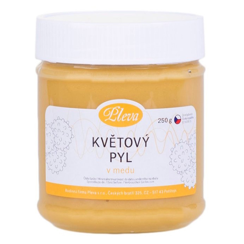 PLEVA Květový pyl v medu 250 g