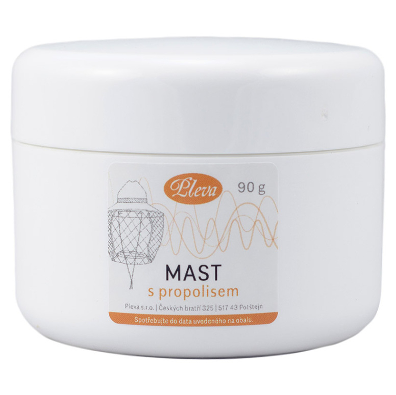 PLEVA Mast s propolisem velké balení 90 g