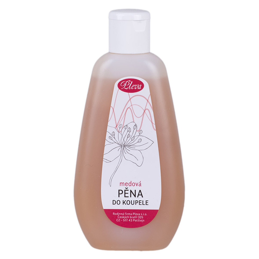 PLEVA Medová pěna do koupele 200 g