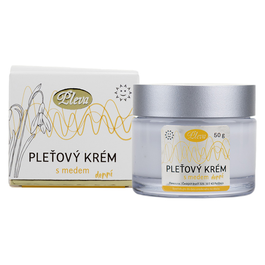 PLEVA Pleťový krém s medem denní 50 g
