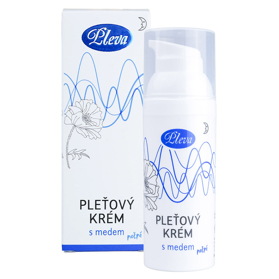 PLEVA Pleťový krém s medem noční 50 g