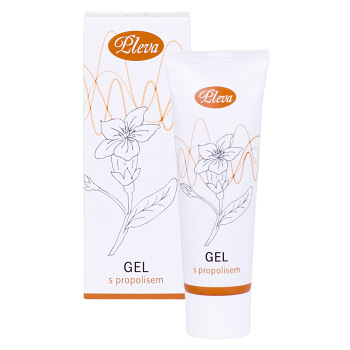 PLEVA Přírodní gel s propolisem 50 g (Přírodní péče o tělo) - Regenerační, Zklidňující, Přírodní, Chladící
