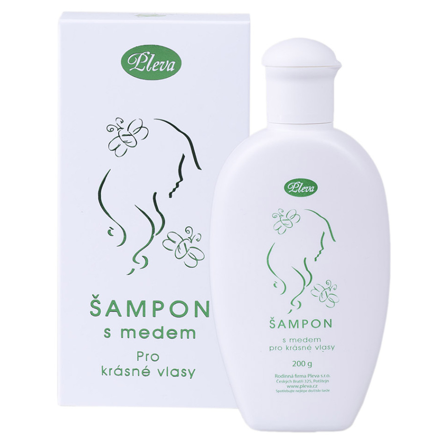PLEVA Šampon s medem pro krásné vlasy 200 g