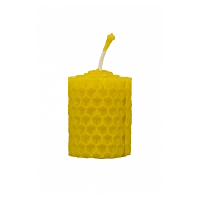 PLEVA Svíčka ze včelího vosku 30x33 mm