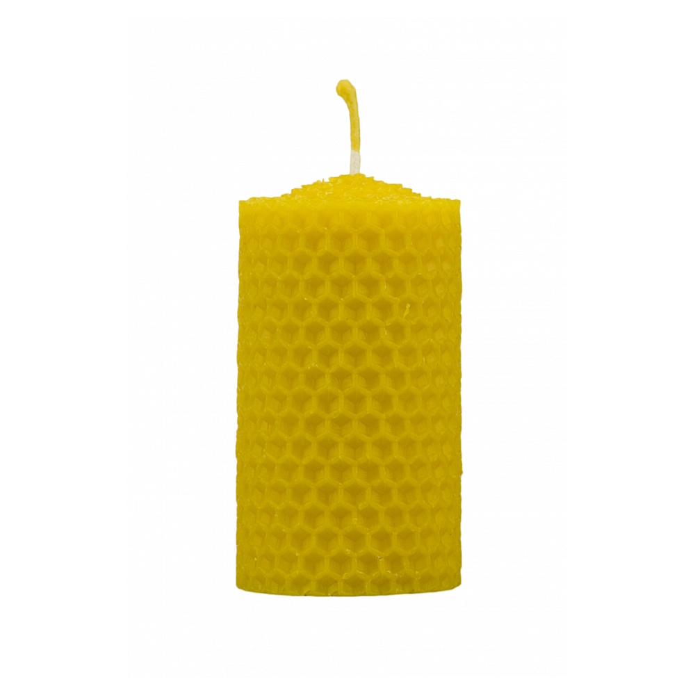 PLEVA Svíčka ze včelího vosku 40x67 mm