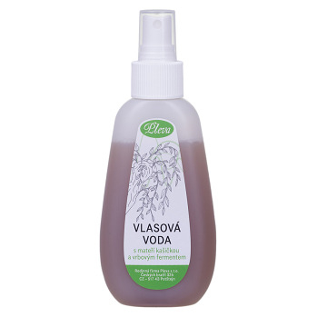 PLEVA Vlasová voda s mateří kašičkou a vrbovým fermentem 115 g (Přírodní vlasová regenerace) - Přírodní