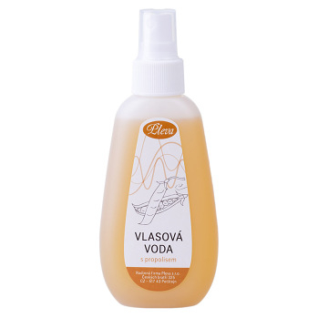 PLEVA Vlasová voda s propolisem 115 g (Přírodní vlasová regenerace) - Přírodní
